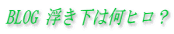 BLOG ͉qH 